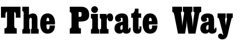 Font : EgyptianCond-Regular Custom Text : The Pirate Way Test your own text here Click to download or to view this font on a tshirt that can be custom printed in Bali