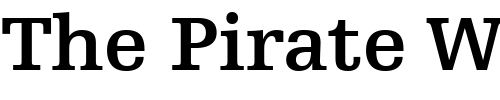 Font : EgyptienneF65-Bold Custom Text : The Pirate Way Test your own text here Click to download or to view this font on a tshirt that can be custom printed in Bali