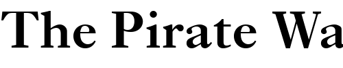 Font : Ehrhardt-MT-SemiBold Custom Text : The Pirate Way Test your own text here Click to download or to view this font on a tshirt that can be custom printed in Bali