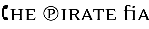 Font : EideticNeoFractions Custom Text : The Pirate Way Test your own text here Click to download or to view this font on a tshirt that can be custom printed in Bali