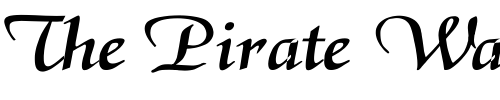 Font : ElGar-Wd Custom Text : The Pirate Way Test your own text here Click to download or to view this font on a tshirt that can be custom printed in Bali