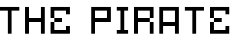Font : ElGoodo Custom Text : The Pirate Way Test your own text here Click to download or to view this font on a tshirt that can be custom printed in Bali