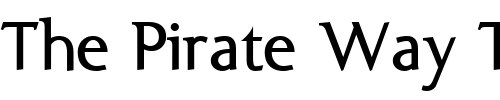 Font : Ela-Demiserif-Bold-PDF Custom Text : The Pirate Way Test your own text here Click to download or to view this font on a tshirt that can be custom printed in Bali