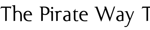 Font : Ela-Demiserif-Regular-PDF Custom Text : The Pirate Way Test your own text here Click to download or to view this font on a tshirt that can be custom printed in Bali
