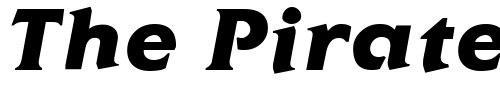 Font : Elan-Black-Italic Custom Text : The Pirate Way Test your own text here Click to download or to view this font on a tshirt that can be custom printed in Bali