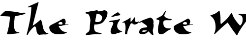 Font : Elbjorg-Script Custom Text : The Pirate Way Test your own text here Click to download or to view this font on a tshirt that can be custom printed in Bali