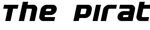 Font : Electrofied-BoldItalic Custom Text : The Pirate Way Test your own text here Click to download or to view this font on a tshirt that can be custom printed in Bali