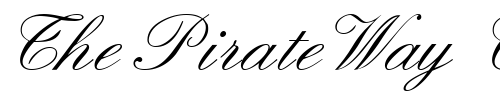 Font : ElegantHandTwo-Regular Custom Text : The Pirate Way Test your own text here Click to download or to view this font on a tshirt that can be custom printed in Bali