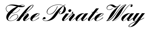 Font : ElegantHandTwoHeavy-Regular Custom Text : The Pirate Way Test your own text here Click to download or to view this font on a tshirt that can be custom printed in Bali