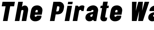 Font : Elephant-BlackOblique Custom Text : The Pirate Way Test your own text here Click to download or to view this font on a tshirt that can be custom printed in Bali