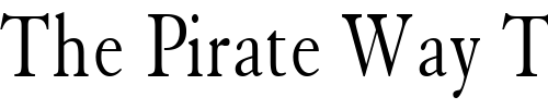 Font : Elephant-Condensed-Normal Custom Text : The Pirate Way Test your own text here Click to download or to view this font on a tshirt that can be custom printed in Bali