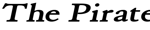 Font : Elephant-Extended-BoldItalic Custom Text : The Pirate Way Test your own text here Click to download or to view this font on a tshirt that can be custom printed in Bali