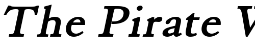 Font : Elephant-Wide-BoldItalic Custom Text : The Pirate Way Test your own text here Click to download or to view this font on a tshirt that can be custom printed in Bali