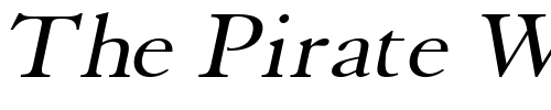 Font : Elephant-Wide-Italic Custom Text : The Pirate Way Test your own text here Click to download or to view this font on a tshirt that can be custom printed in Bali