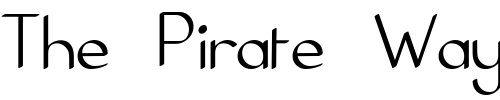 Font : Elfar-Normal-G98 Custom Text : The Pirate Way Test your own text here Click to download or to view this font on a tshirt that can be custom printed in Bali