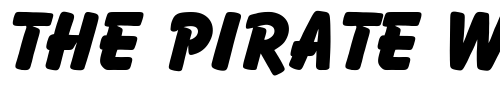 Font : ElizabethBecker Custom Text : The Pirate Way Test your own text here Click to download or to view this font on a tshirt that can be custom printed in Bali