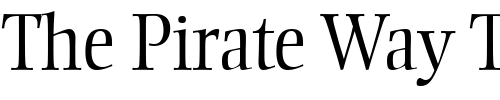 Font : EllingtonMT-Light Custom Text : The Pirate Way Test your own text here Click to download or to view this font on a tshirt that can be custom printed in Bali