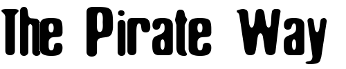 Font : Elliot_Swonger-2 Custom Text : The Pirate Way Test your own text here Click to download or to view this font on a tshirt that can be custom printed in Bali