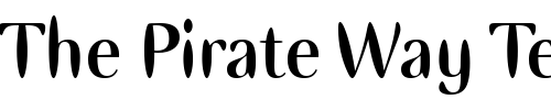 Font : Ellipse-ITC-TT-Bold Custom Text : The Pirate Way Test your own text here Click to download or to view this font on a tshirt that can be custom printed in Bali