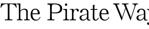 Font : Else-LT-Light Custom Text : The Pirate Way Test your own text here Click to download or to view this font on a tshirt that can be custom printed in Bali