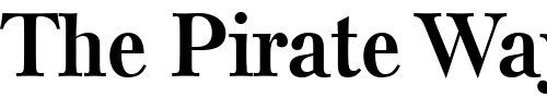 Font : ElseNPL-Bold Custom Text : The Pirate Way Test your own text here Click to download or to view this font on a tshirt that can be custom printed in Bali