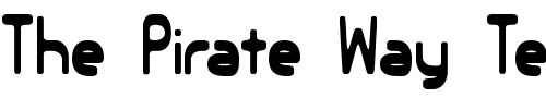 Font : Elsewhere-2-BRK Custom Text : The Pirate Way Test your own text here Click to download or to view this font on a tshirt that can be custom printed in Bali