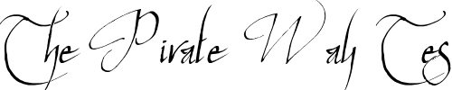 Font : ElvenCommonSpeak Custom Text : The Pirate Way Test your own text here Click to download or to view this font on a tshirt that can be custom printed in Bali