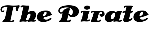 Font : Elvira-BoldItalic Custom Text : The Pirate Way Test your own text here Click to download or to view this font on a tshirt that can be custom printed in Bali