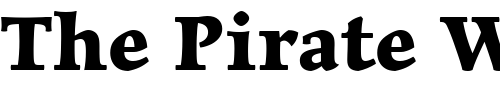 Font : Elysium-Bold-Plain Custom Text : The Pirate Way Test your own text here Click to download or to view this font on a tshirt that can be custom printed in Bali