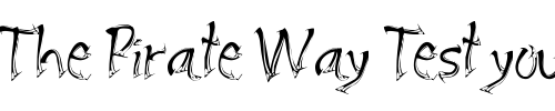 Font : Embrush Custom Text : The Pirate Way Test your own text here Click to download or to view this font on a tshirt that can be custom printed in Bali