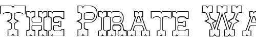Font : EmelyBeckerOutline Custom Text : The Pirate Way Test your own text here Click to download or to view this font on a tshirt that can be custom printed in Bali