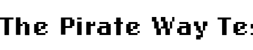 Font : EmigreEight Custom Text : The Pirate Way Test your own text here Click to download or to view this font on a tshirt that can be custom printed in Bali