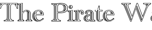 Font : EmmaBeckerOutline Custom Text : The Pirate Way Test your own text here Click to download or to view this font on a tshirt that can be custom printed in Bali