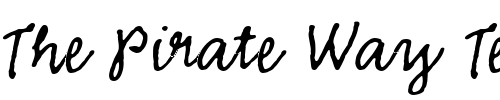 Font : Emmascript-MVB Custom Text : The Pirate Way Test your own text here Click to download or to view this font on a tshirt that can be custom printed in Bali