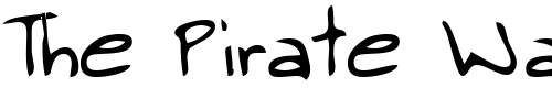 Font : EmmettsHand-Regular Custom Text : The Pirate Way Test your own text here Click to download or to view this font on a tshirt that can be custom printed in Bali