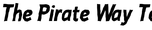 Font : Emory-Bold-Italic Custom Text : The Pirate Way Test your own text here Click to download or to view this font on a tshirt that can be custom printed in Bali