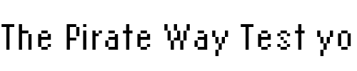 Font : EmperorEight-Regular Custom Text : The Pirate Way Test your own text here Click to download or to view this font on a tshirt that can be custom printed in Bali