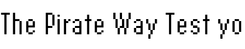 Font : EmperorTen-Regular Custom Text : The Pirate Way Test your own text here Click to download or to view this font on a tshirt that can be custom printed in Bali