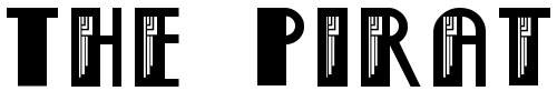 Font : Empire-State-Deco Custom Text : The Pirate Way Test your own text here Click to download or to view this font on a tshirt that can be custom printed in Bali