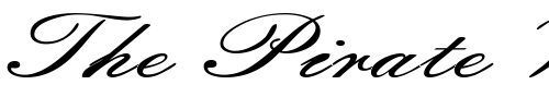 Font : EmpireScriptExtended Custom Text : The Pirate Way Test your own text here Click to download or to view this font on a tshirt that can be custom printed in Bali