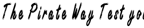 Font : Encino-Xtra-Condensed-Normal Custom Text : The Pirate Way Test your own text here Click to download or to view this font on a tshirt that can be custom printed in Bali