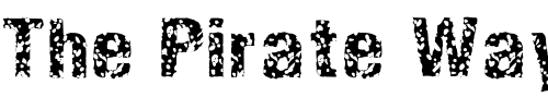 Font : EnemaLight Custom Text : The Pirate Way Test your own text here Click to download or to view this font on a tshirt that can be custom printed in Bali