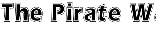 Font : ErasContour-Th Custom Text : The Pirate Way Test your own text here Click to download or to view this font on a tshirt that can be custom printed in Bali