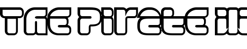 Font : EraserTenGuage Custom Text : The Pirate Way Test your own text here Click to download or to view this font on a tshirt that can be custom printed in Bali