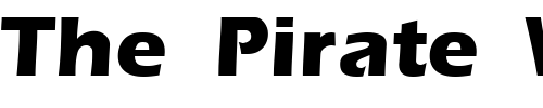 Font : Ergoe-Mild-Extrabold Custom Text : The Pirate Way Test your own text here Click to download or to view this font on a tshirt that can be custom printed in Bali
