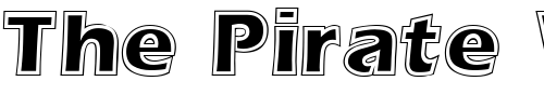 Font : Eric-Contour Custom Text : The Pirate Way Test your own text here Click to download or to view this font on a tshirt that can be custom printed in Bali