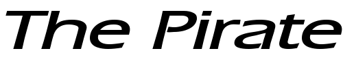 Font : Eric-Extended-BoldItalic Custom Text : The Pirate Way Test your own text here Click to download or to view this font on a tshirt that can be custom printed in Bali