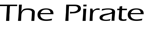 Font : Eric-Extended-Normal Custom Text : The Pirate Way Test your own text here Click to download or to view this font on a tshirt that can be custom printed in Bali
