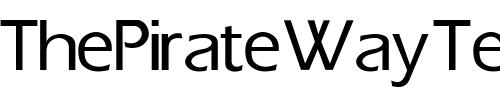 Font : Eric-Medium Custom Text : The Pirate Way Test your own text here Click to download or to view this font on a tshirt that can be custom printed in Bali