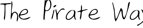 Font : Eric-Regular Custom Text : The Pirate Way Test your own text here Click to download or to view this font on a tshirt that can be custom printed in Bali